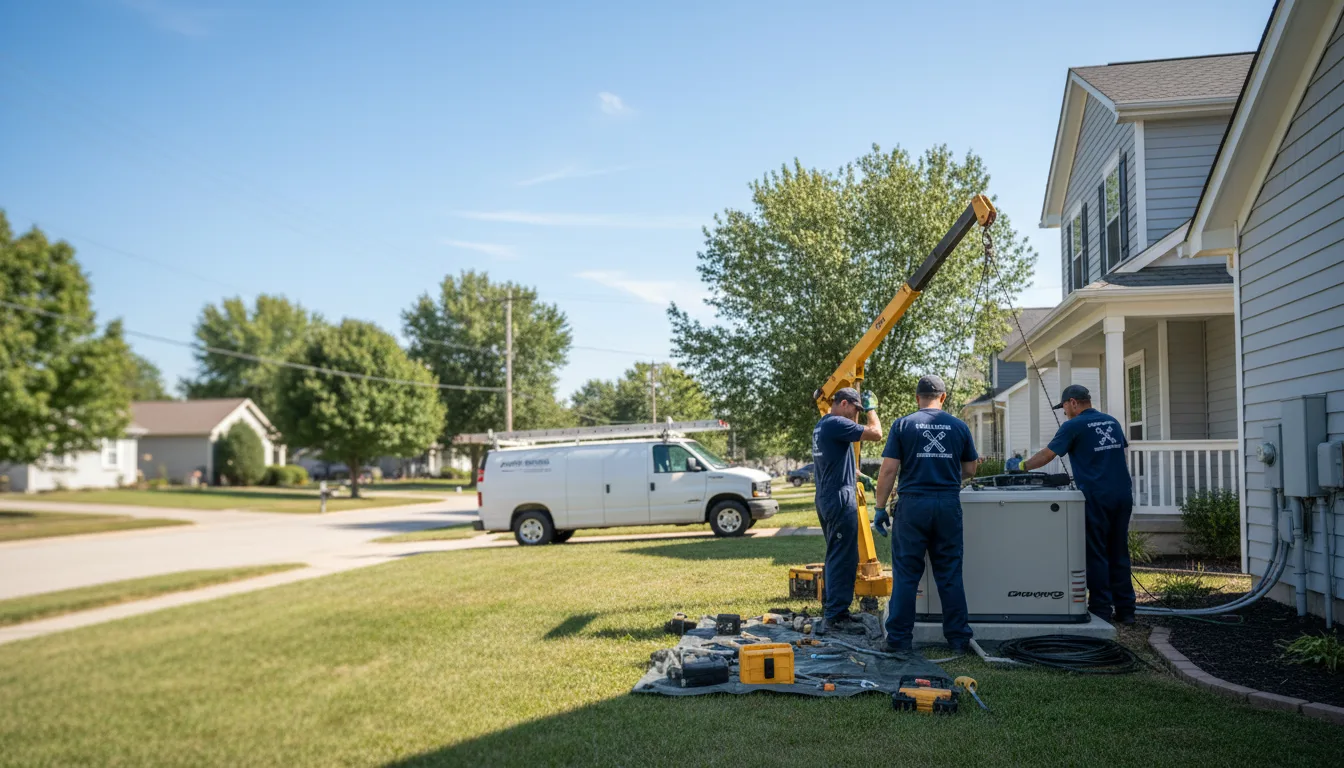 Generator Installation in Keego Harbor, MI near me